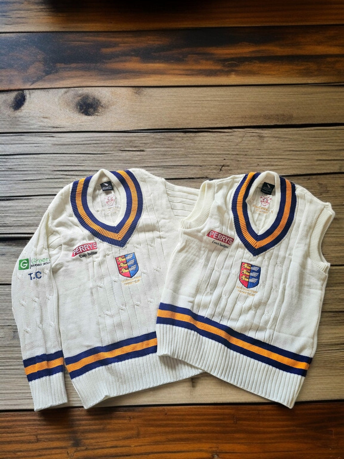 Custom Club Cable Knit Style Cricket Jumpers-Select Cricket Store