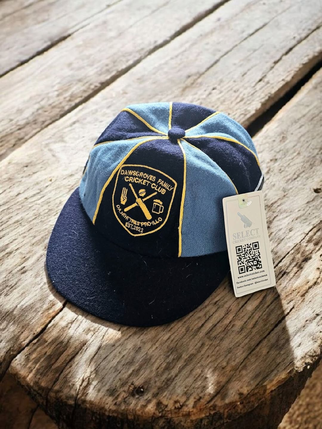 Custom Cricket/Sports Club Traditional Baggy Caps-Select Cricket Store