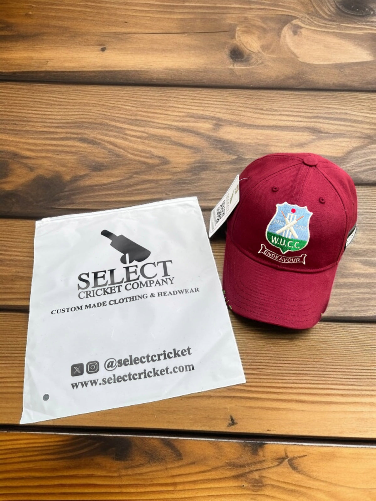 Custom Cricket/Sports Club Baseball Style Playing Caps-Select Cricket Store